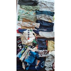 Huge 40pcs 2t bundle set lot boys clothes clothing pj pants bodysuits onesies